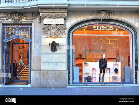 hermes in barcelona spain.